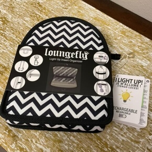 Loungefly | Bags | Loungefly Chevron Lightup Mini Backpack Bag ...
